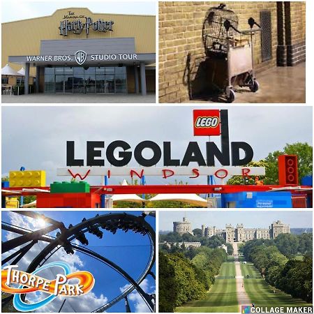 Royal Brick Home - Sleeps 5 To 6 - No Ulez - Tube Nearby - Free Parking - Lego Themed スラウ エクステリア 写真