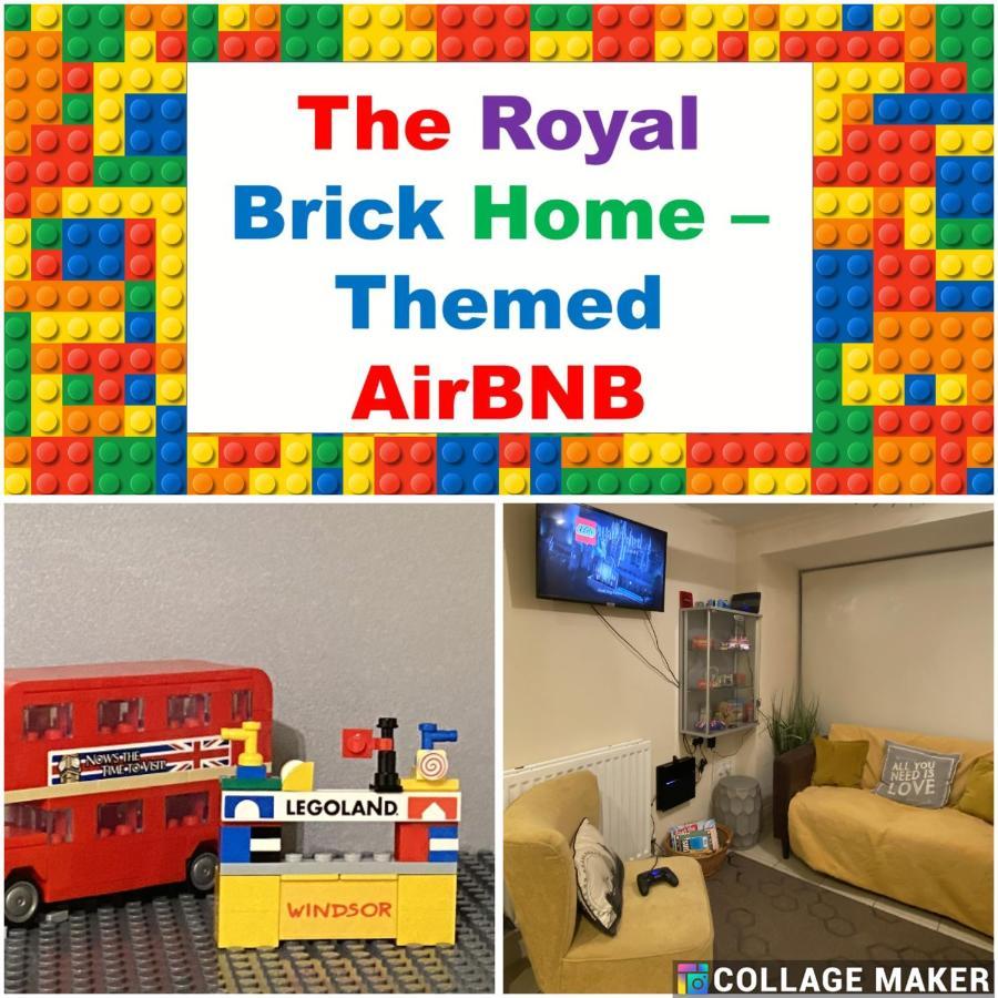 Royal Brick Home - Sleeps 5 To 6 - No Ulez - Tube Nearby - Free Parking - Lego Themed スラウ エクステリア 写真